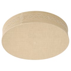 Swedish Designer, Flush Mount, Fabric, Sweden, 1960s