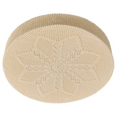 Swedish Designer, Flush Mount, Fabric, Sweden, 1960s