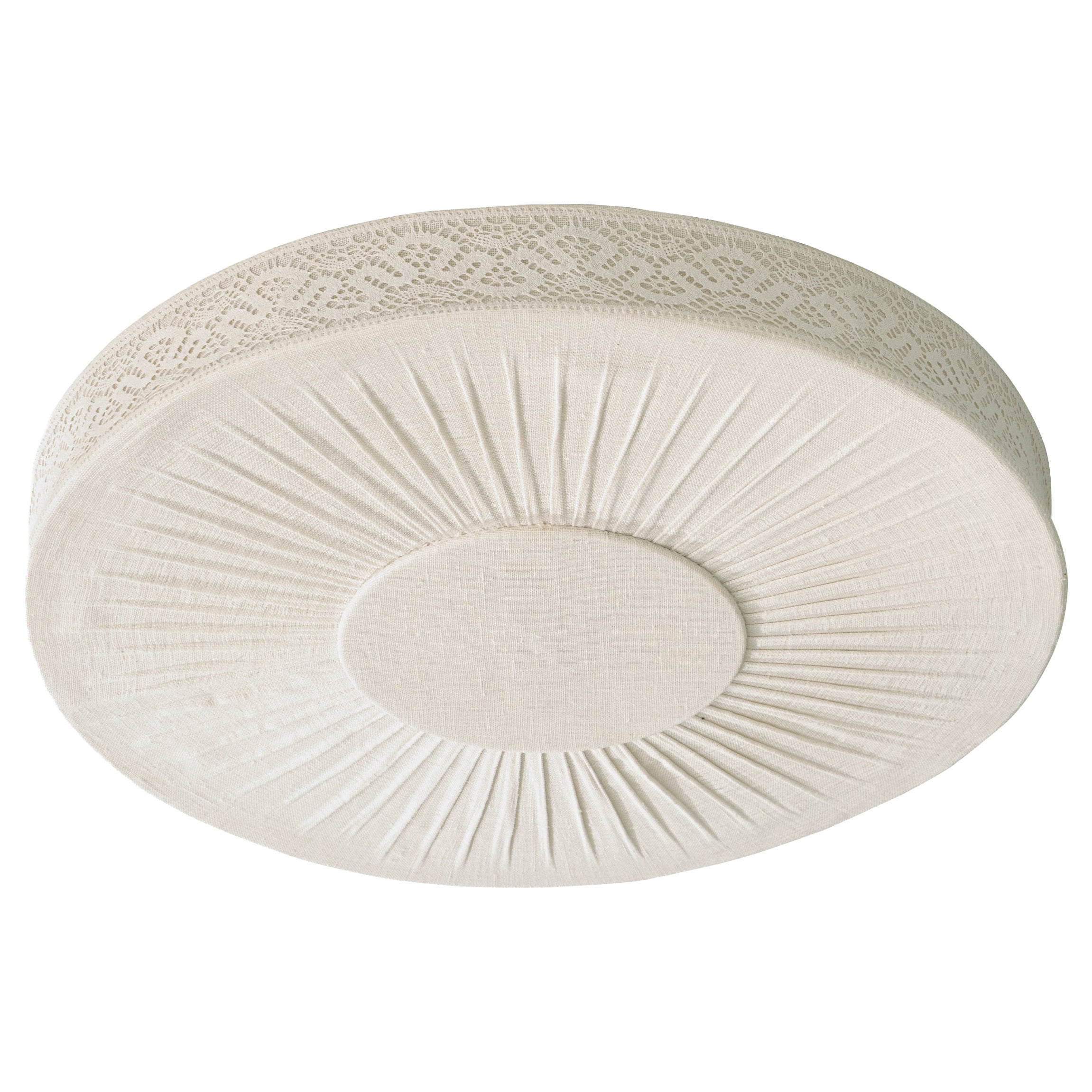 Swedish Designer, Flush Mount, Fabric, Sweden, 1960s