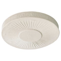 Swedish Designer, Flush Mount, Fabric, Sweden, 1960s