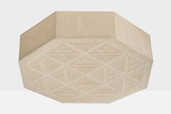 Swedish Designer, Flush Mount, Fabric, Sweden, 1960s