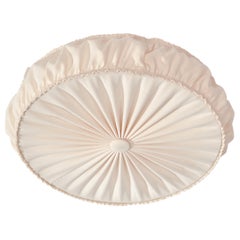 Swedish Designer, Flush Mount, Fabric, Sweden, 1970s