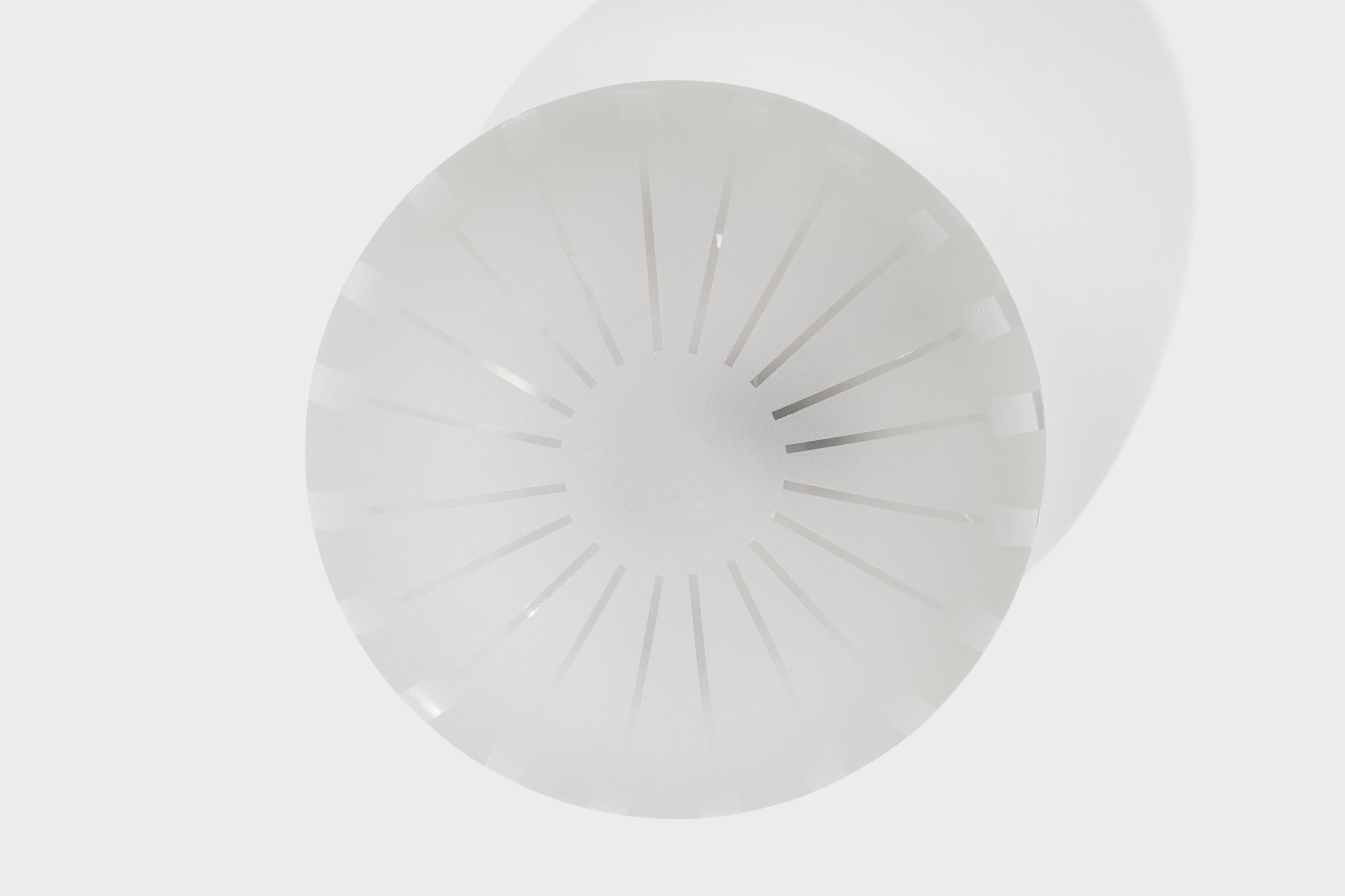 Suédois Design/One, verre, métal, Suède, années 1940 en vente