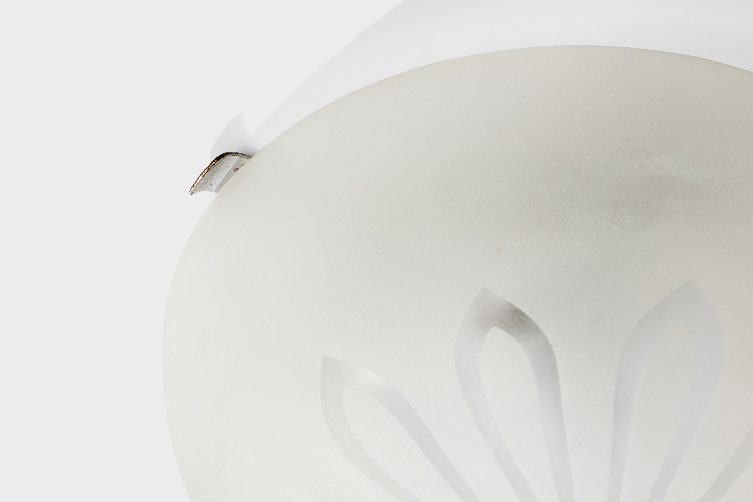 Milieu du XXe siècle Design/One, verre, métal, Suède, années 1940 en vente
