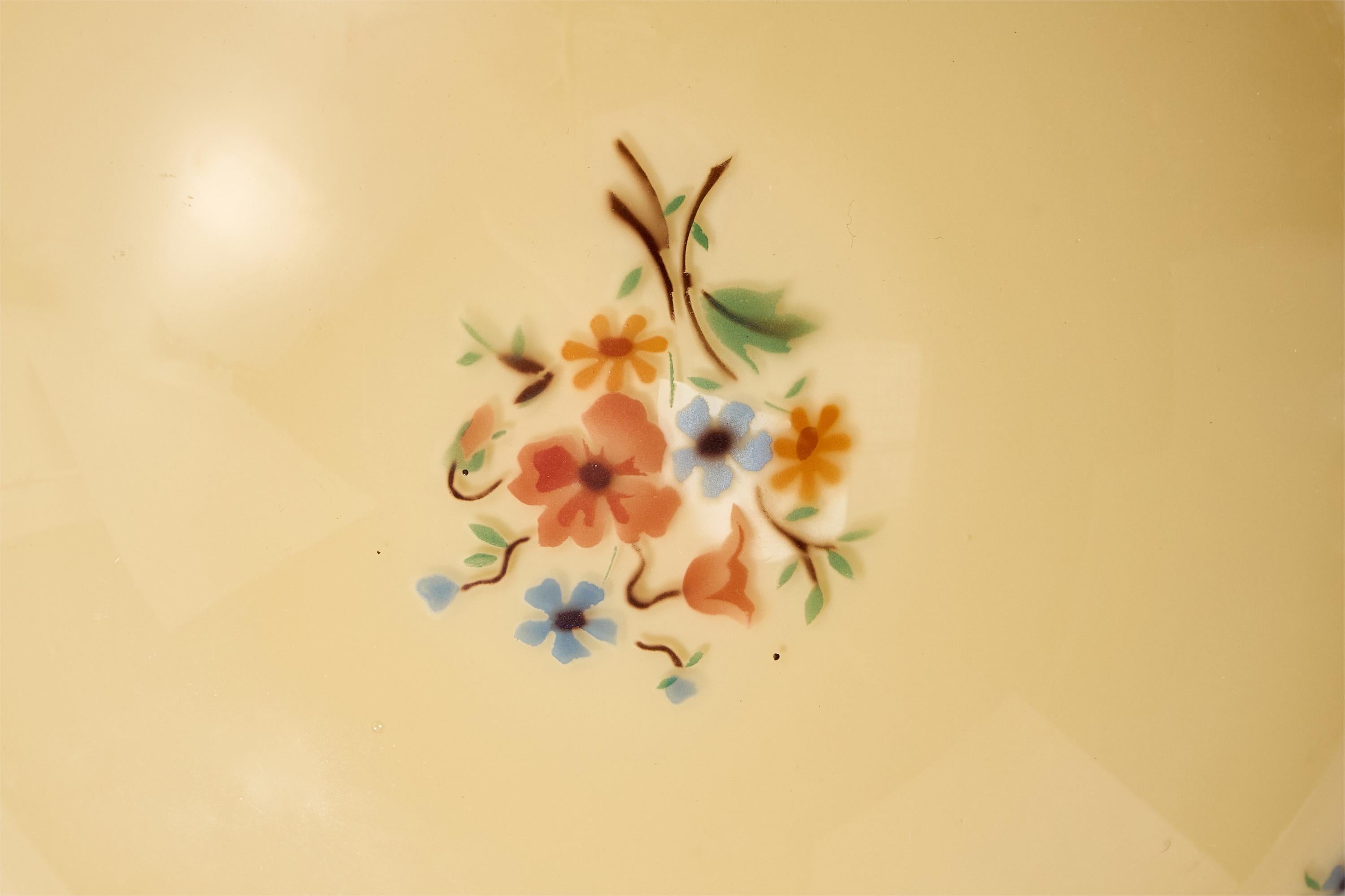 Milieu du XXe siècle Design/One, verre, métal, Suède, années 1940 en vente