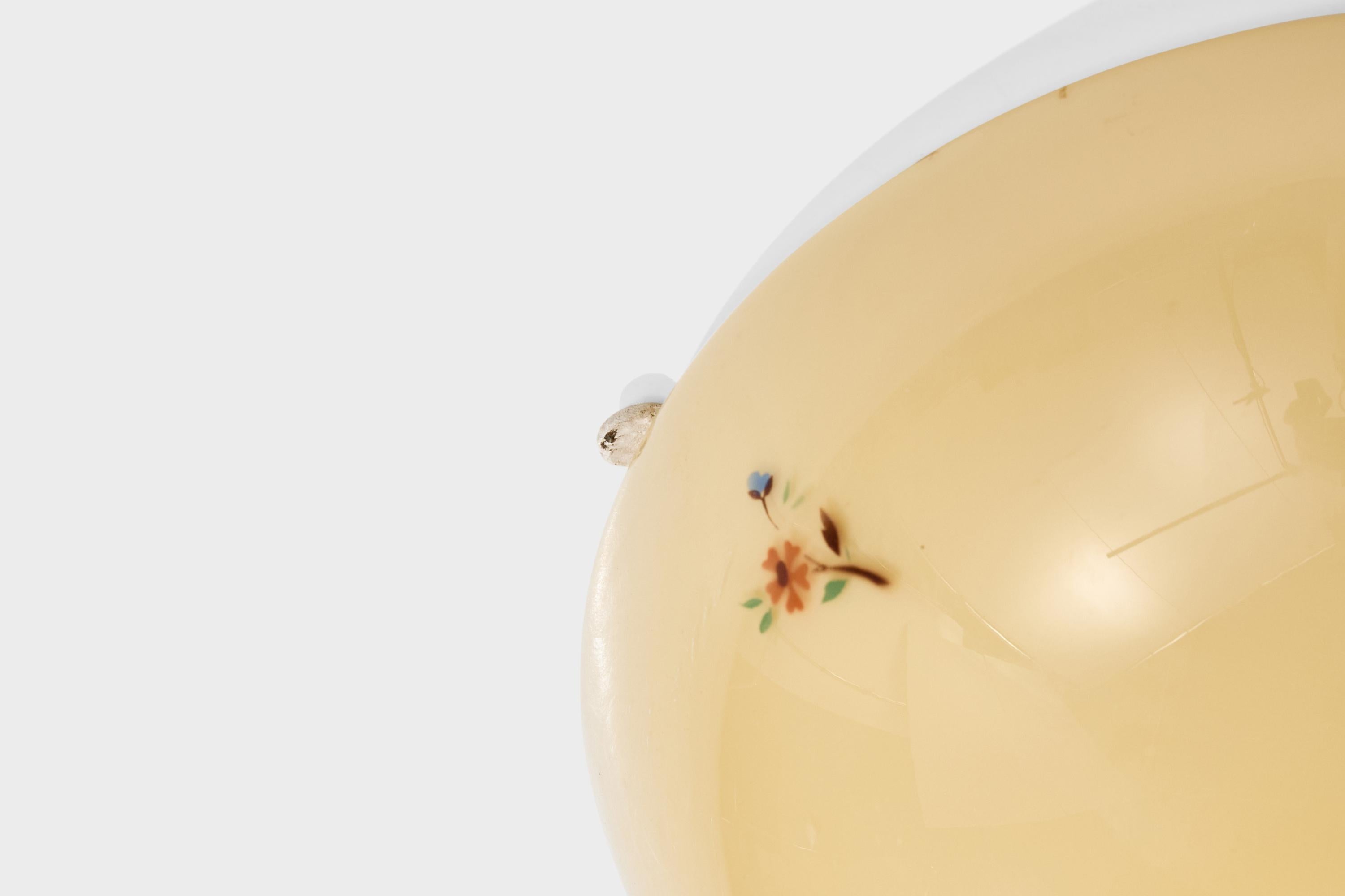 Métal Design/One, verre, métal, Suède, années 1940 en vente