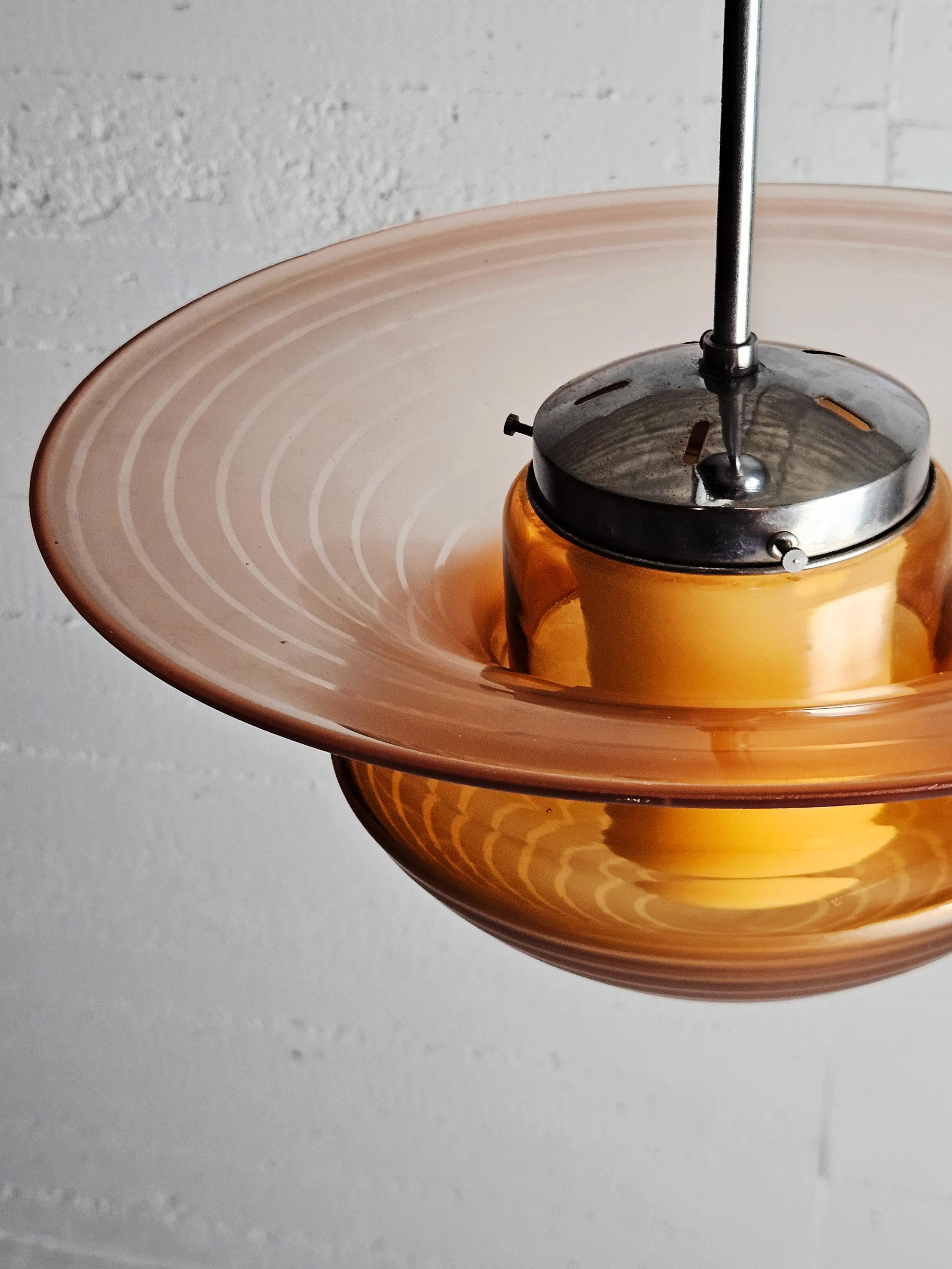 XX secolo Ciondolo in vetro di design svedese degli anni '30 in vendita