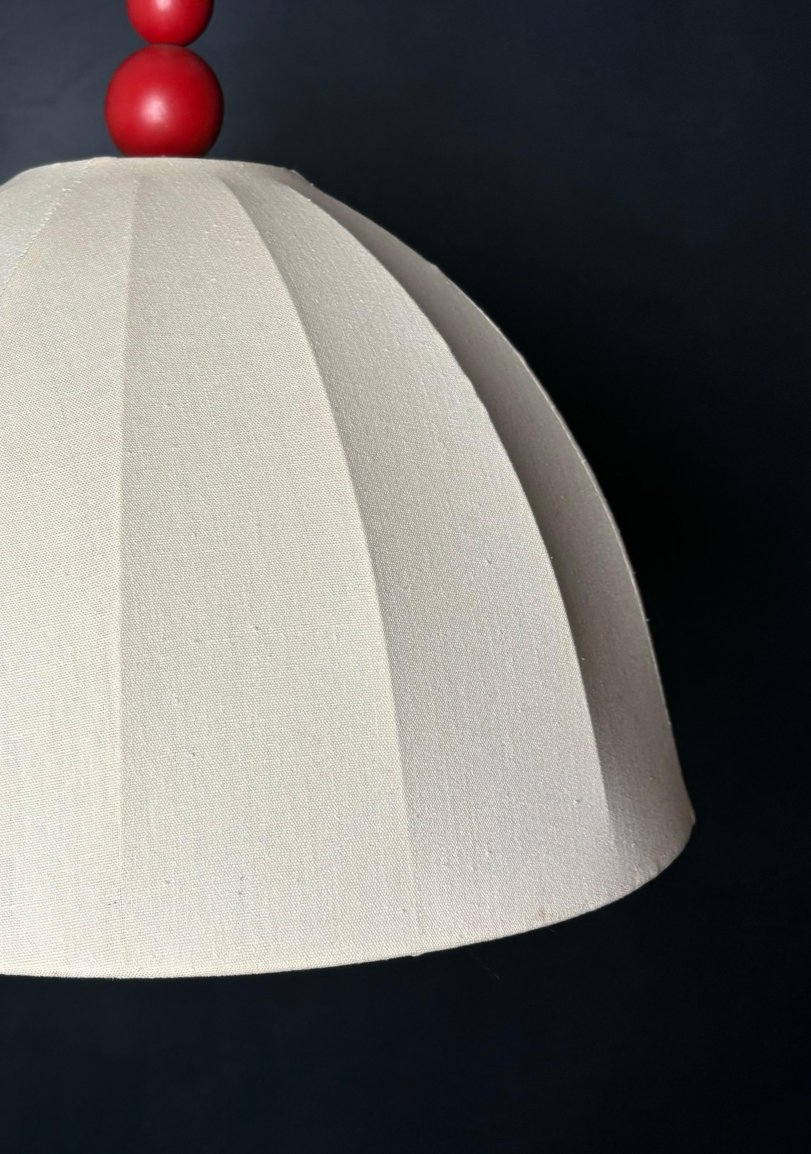 Scandinavo moderno Ciondolo a cupola in tessuto in stile Frank Josef Frank, 1960 in vendita