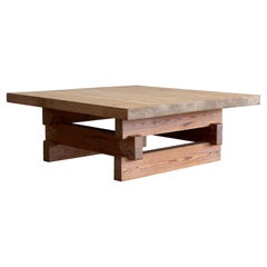 Swedish Designer, Large Coffee / Cocktail Table, Pine, Sweden, 1970s