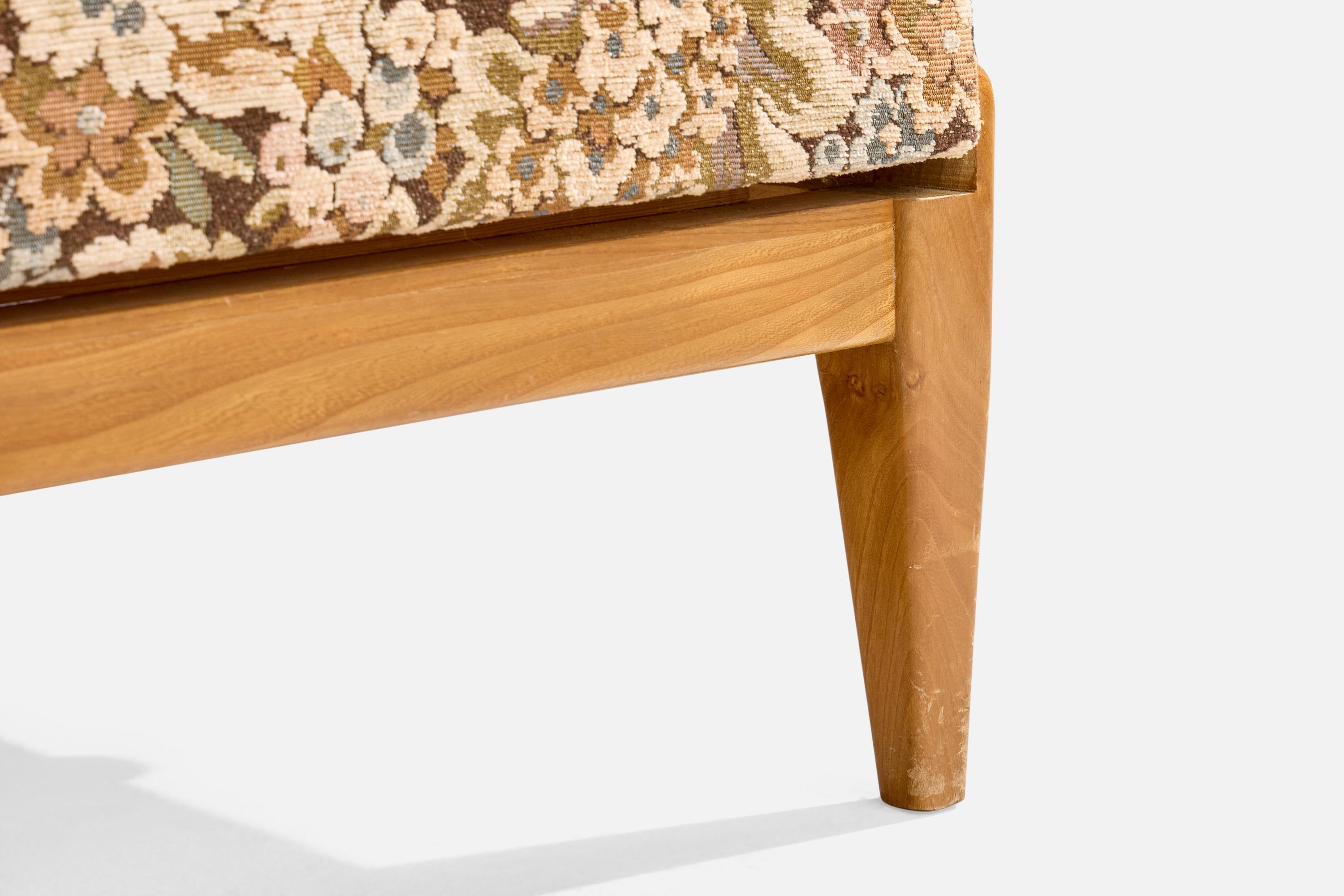 Designer svedese, sedia da salotto, Wood, Fabrice, Svezia, anni '1940 in vendita 8