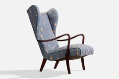 Designer svedese, sedia da salotto, Wood, Fabrice, Svezia, anni '1940