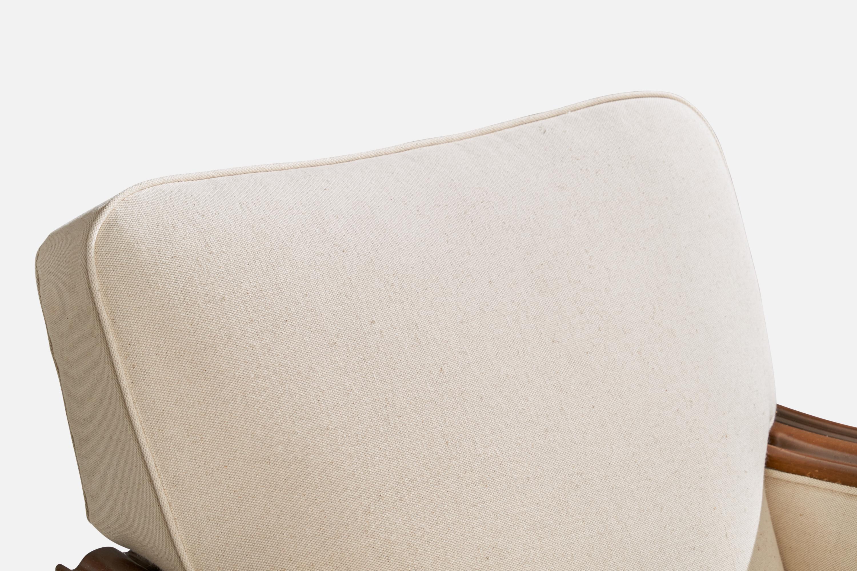 Designer suédois, fauteuils de salon, bouleau, tissu, Suède, années 1920 en vente 3