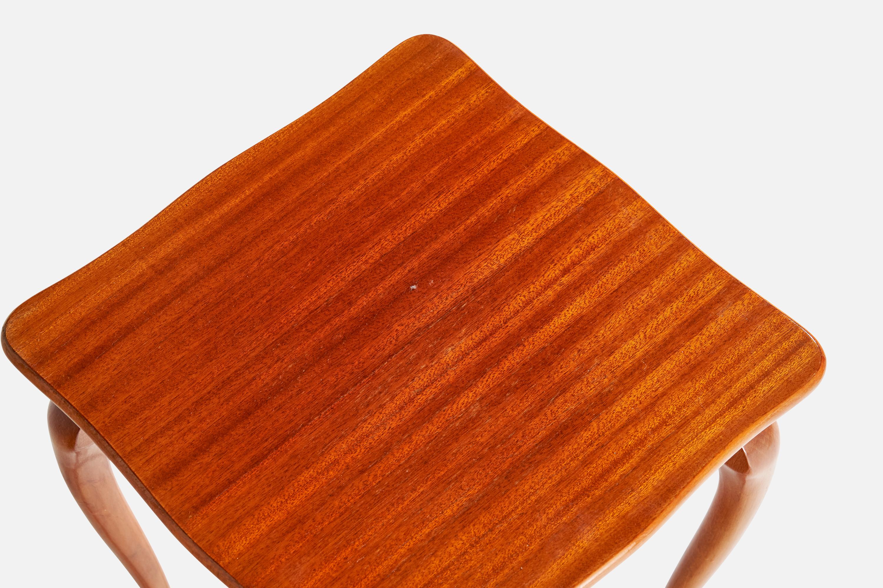Diseñador sueco, Mesas nido, Madera, Suecia, Años 30 en venta 4