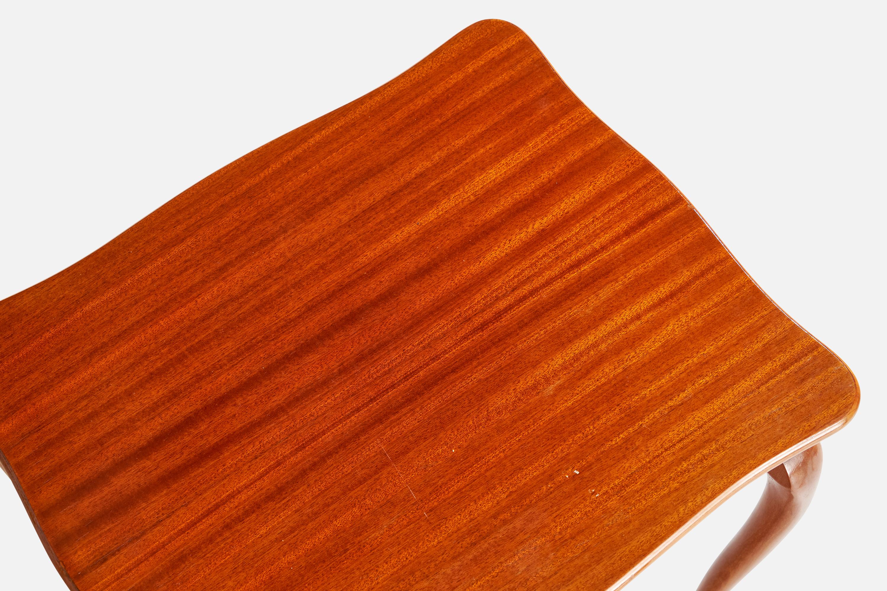 Diseñador sueco, Mesas nido, Madera, Suecia, Años 30 en venta 5