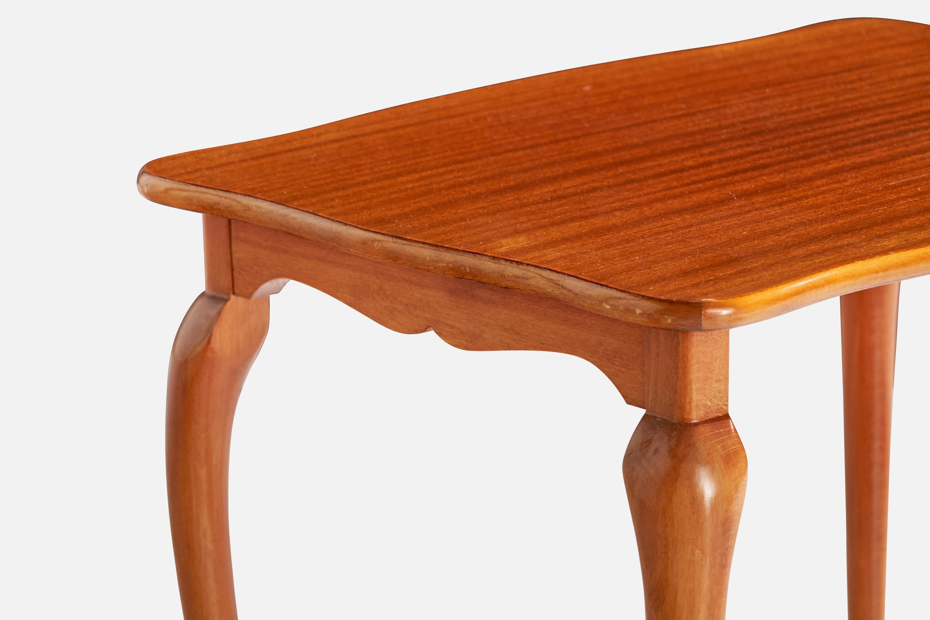 Diseñador sueco, Mesas nido, Madera, Suecia, Años 30 mediados del siglo XX en venta