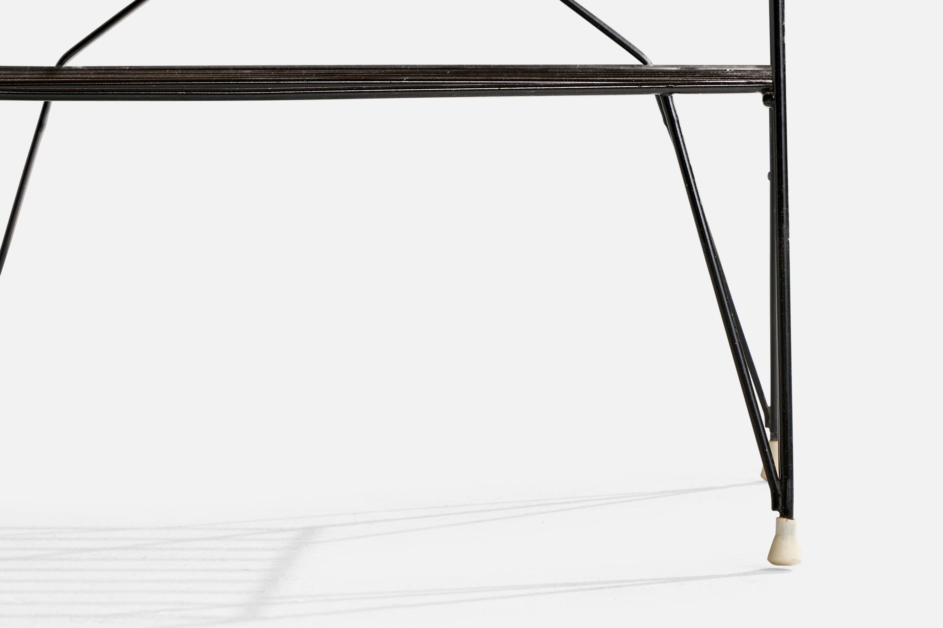 Design svedese, Comodini, Teak, Ottone, Metallo, Svezia, anni '50 in vendita 6