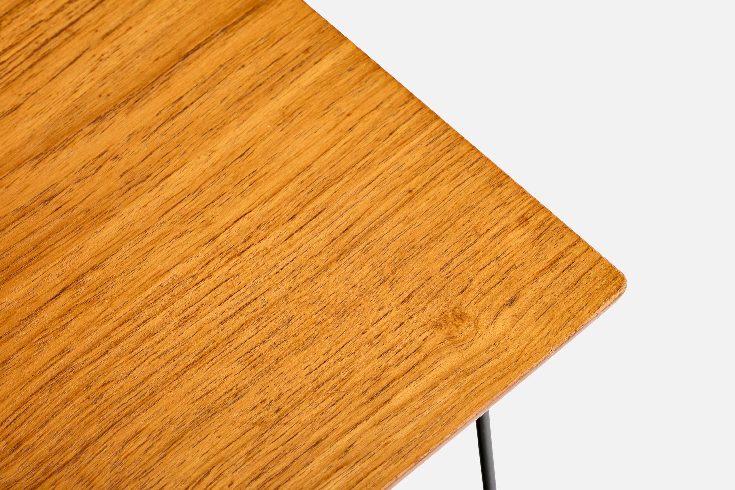 Design svedese, Comodini, Teak, Ottone, Metallo, Svezia, anni '50 in vendita 3