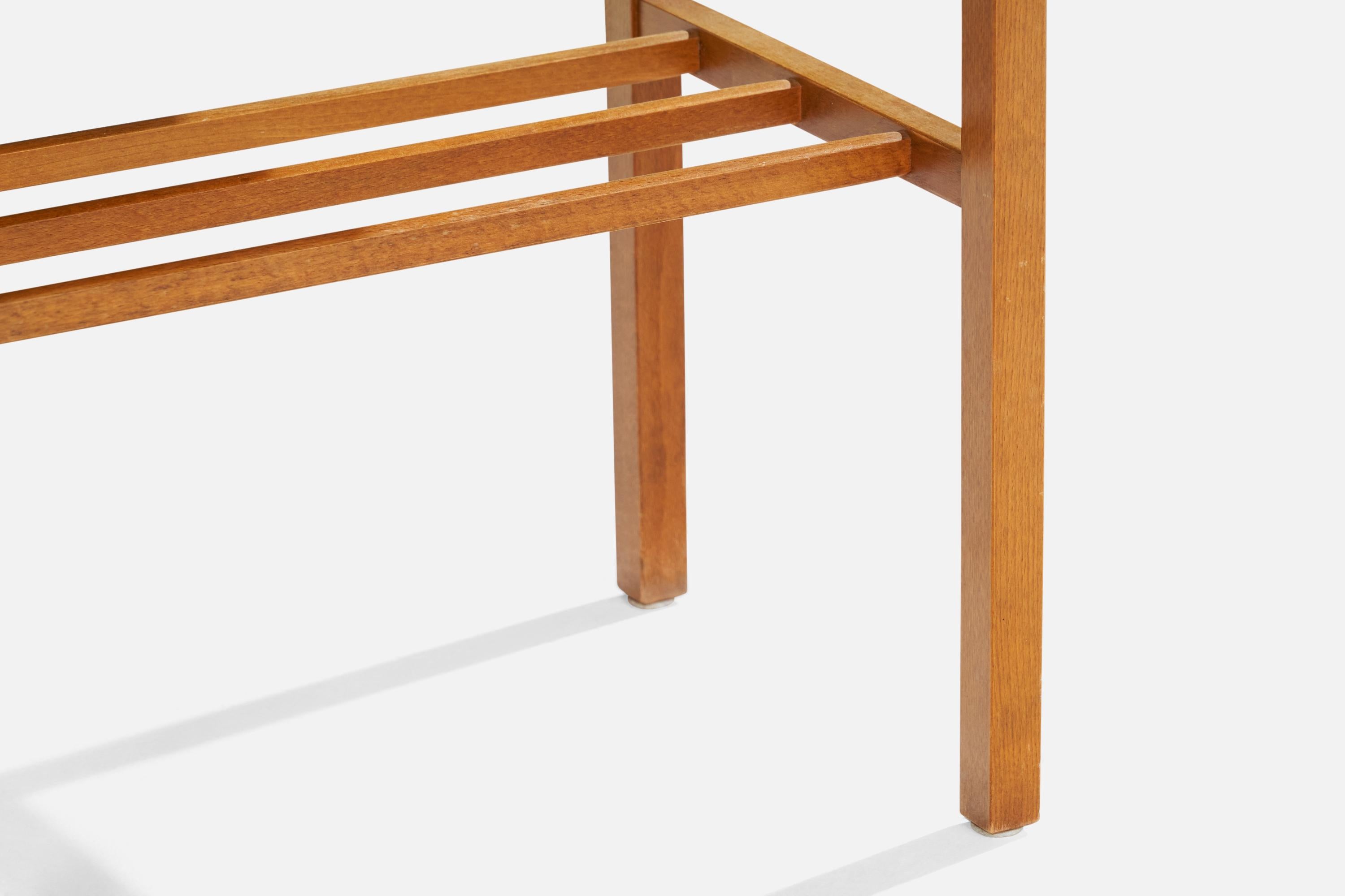 Schwedische Designerin, Nachttische, Teakholz, Schweden, 1950er Jahre im Angebot 3