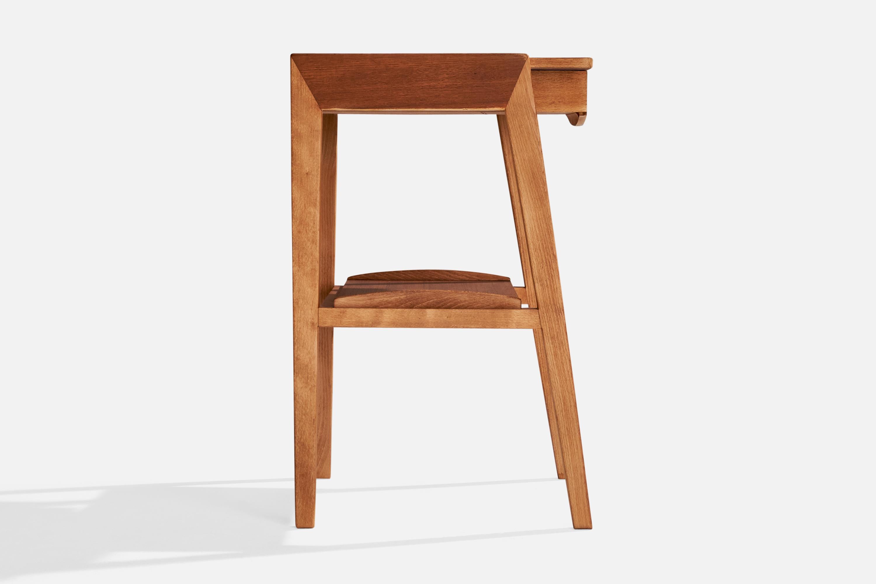 Swedish Designer, Nightstands, Teak, Sweden, 1960s For Sale 1