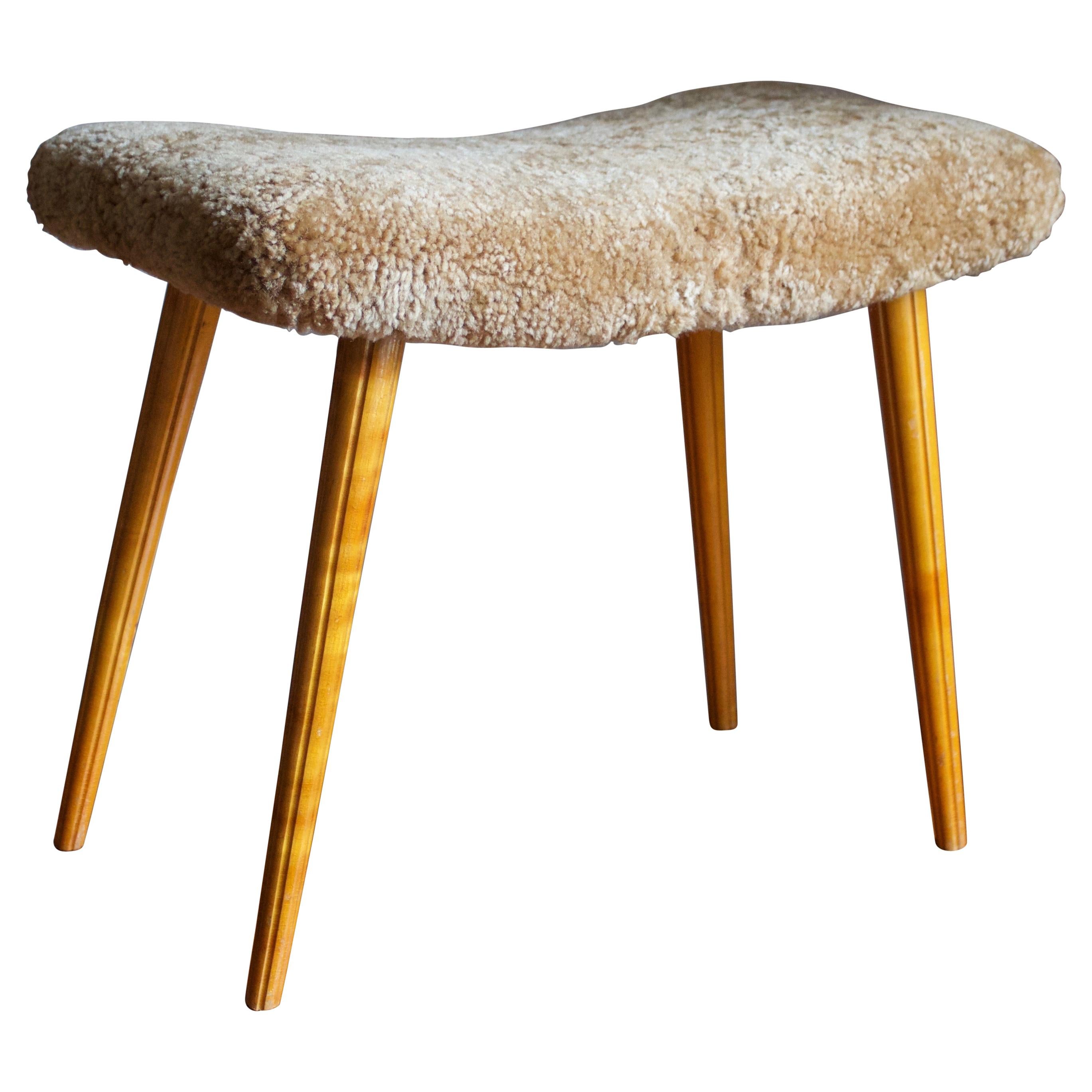 Sheepskin Stools 52 For Sale at 1stDibs shearling stool, sheepskin