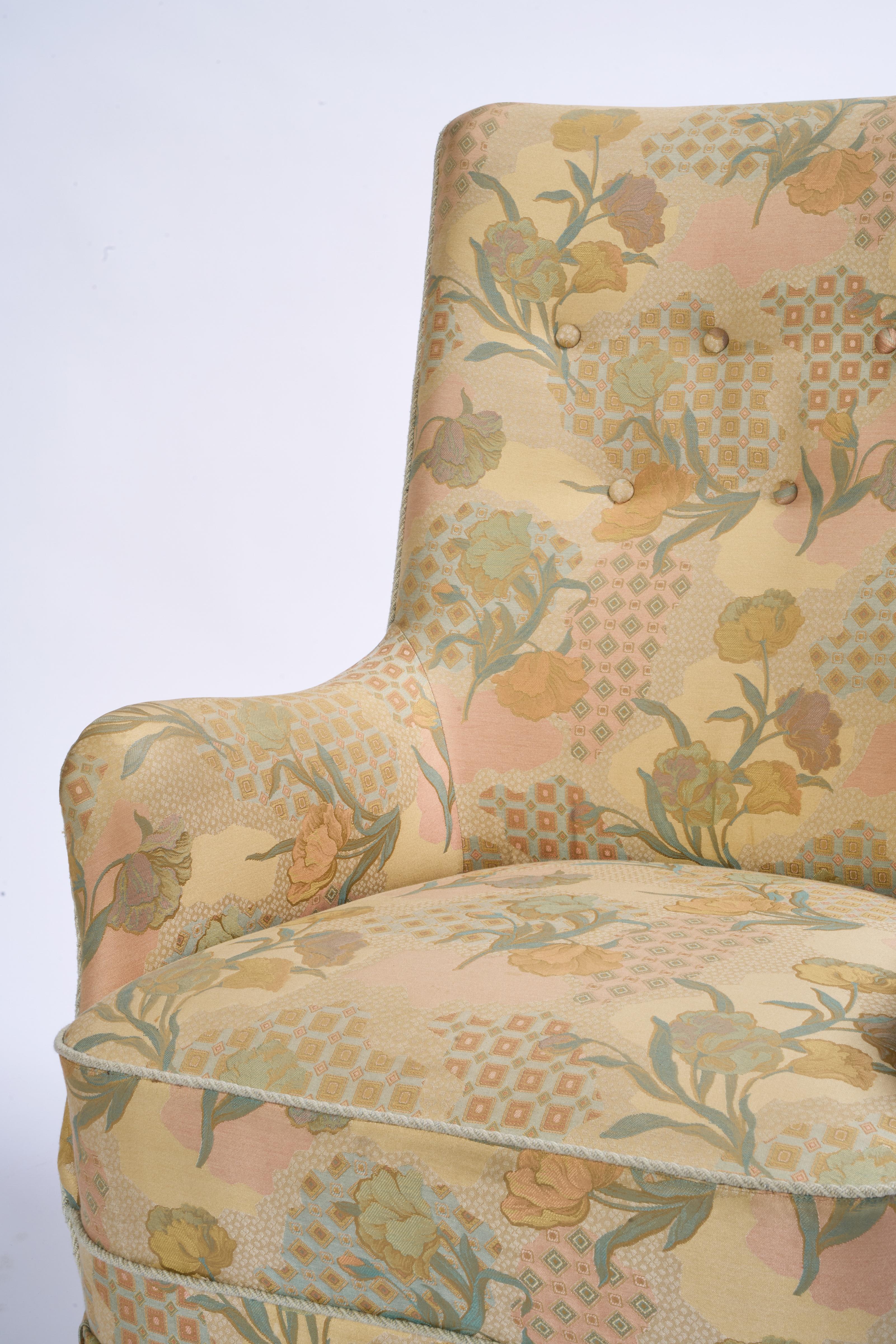 Swedish Designer, Pair of Chairs in style of Carl Malmsten in vendita 1