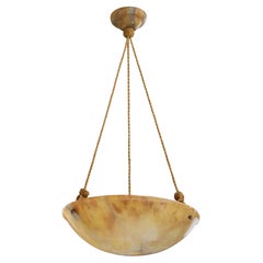 Design/One, Design-Light, albâtre, corde, Suède, années 1930