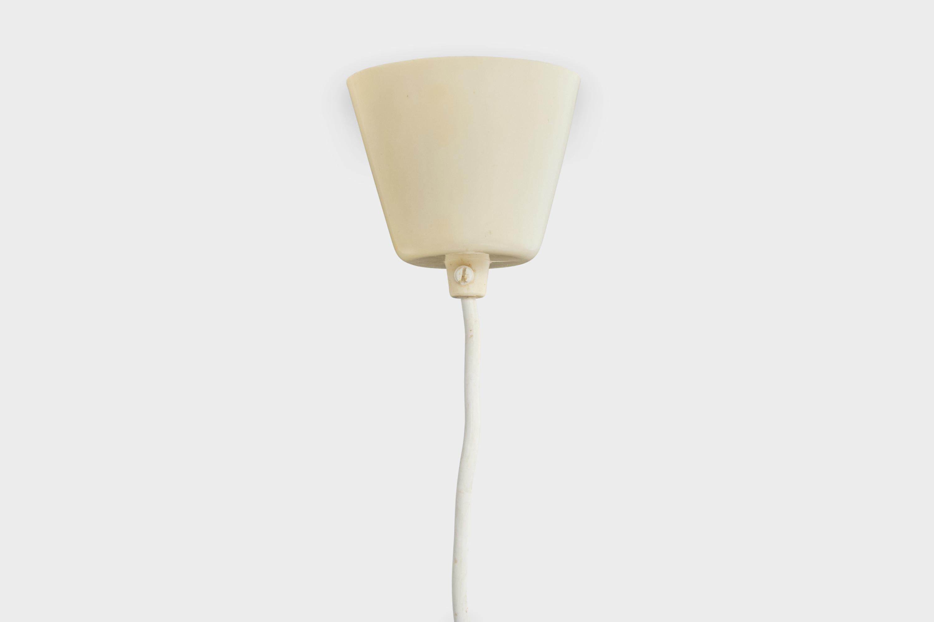 Designer svedese, lampada a sospensione, tessuto, Svezia, anni '1960 in vendita 3