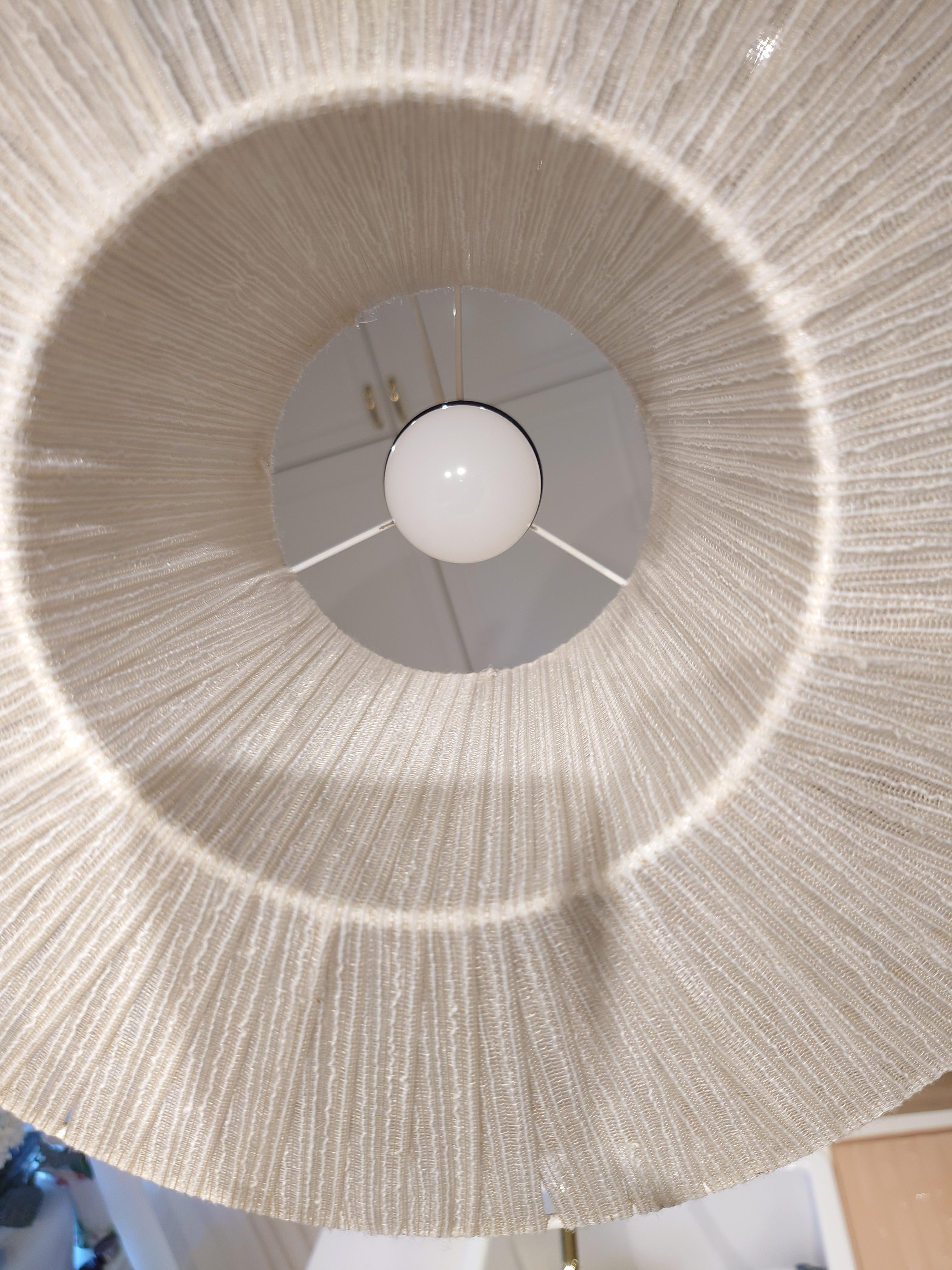 Designer svedese, lampada a sospensione, tessuto, Svezia, anni '1960 in vendita 3