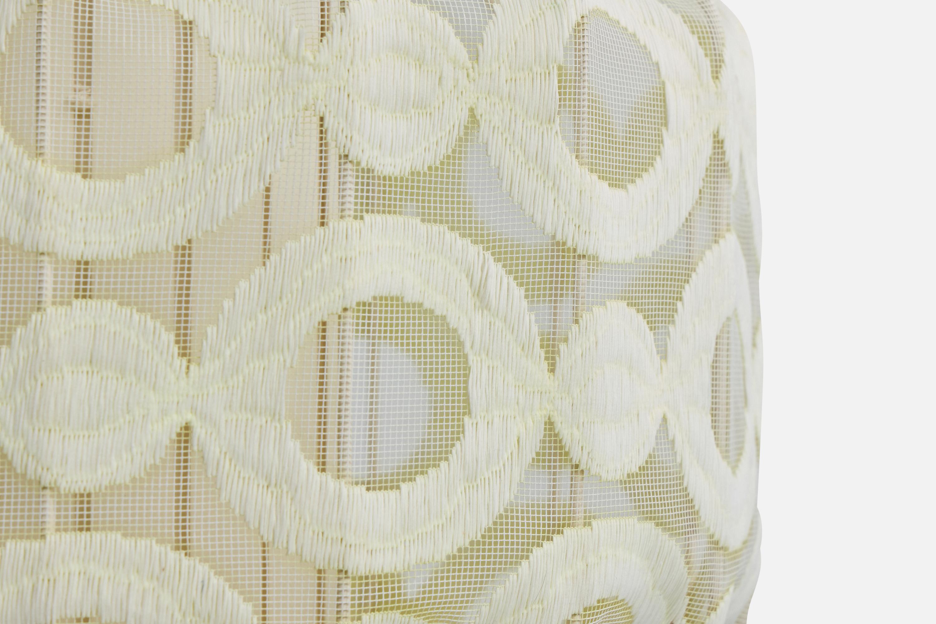 Tessuto Designer svedese, lampada a sospensione, tessuto, Svezia, anni '1960 in vendita