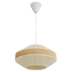 Designer svedese, lampada a sospensione, tessuto, Svezia, anni
1960