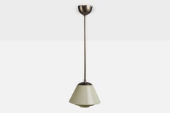 Designer svedese, lampada a sospensione, vetro, metallo, Svezia, anni '30