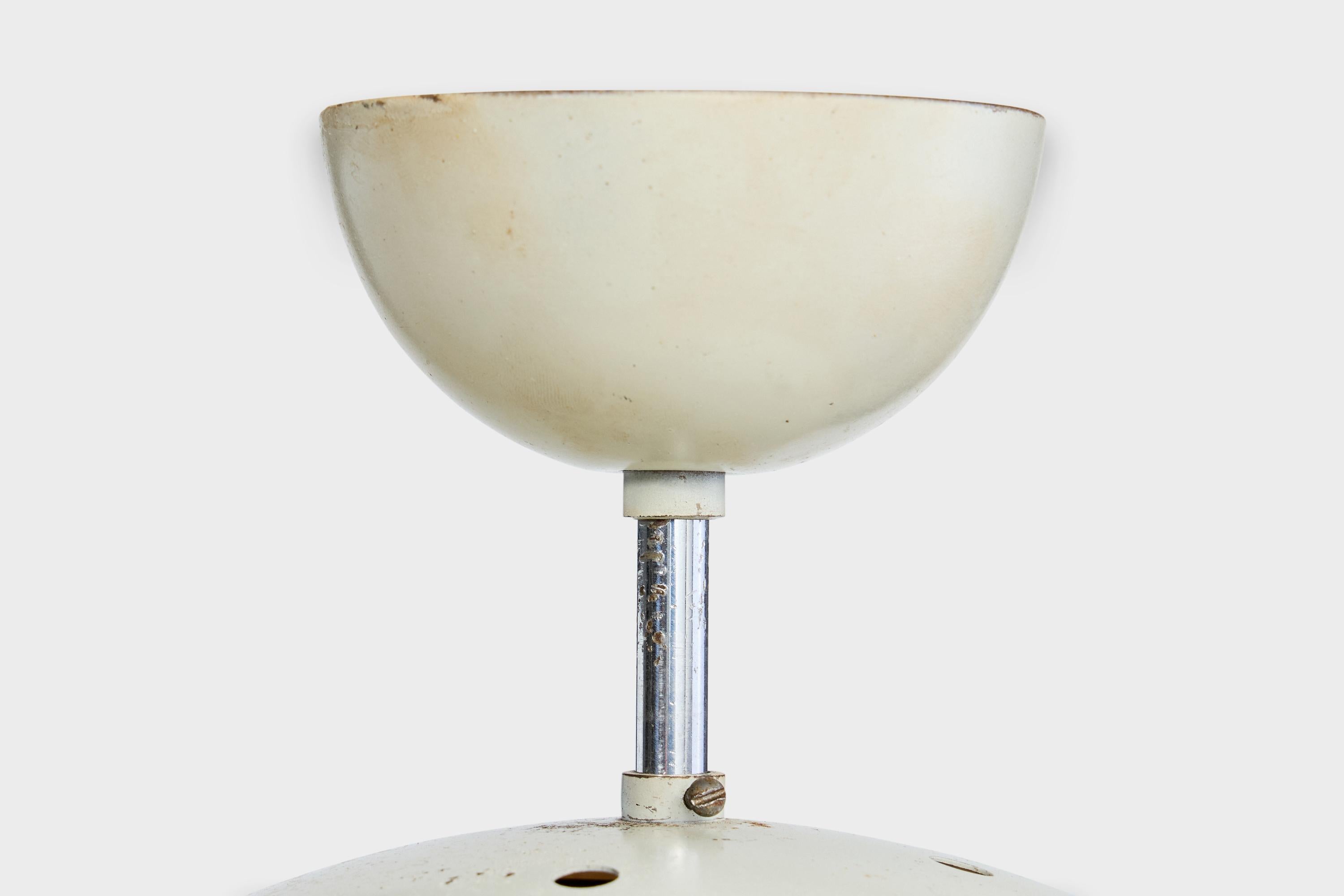 Designer svedese, lampada a sospensione, metallo, vetro, Svezia, anni '30 in vendita 2