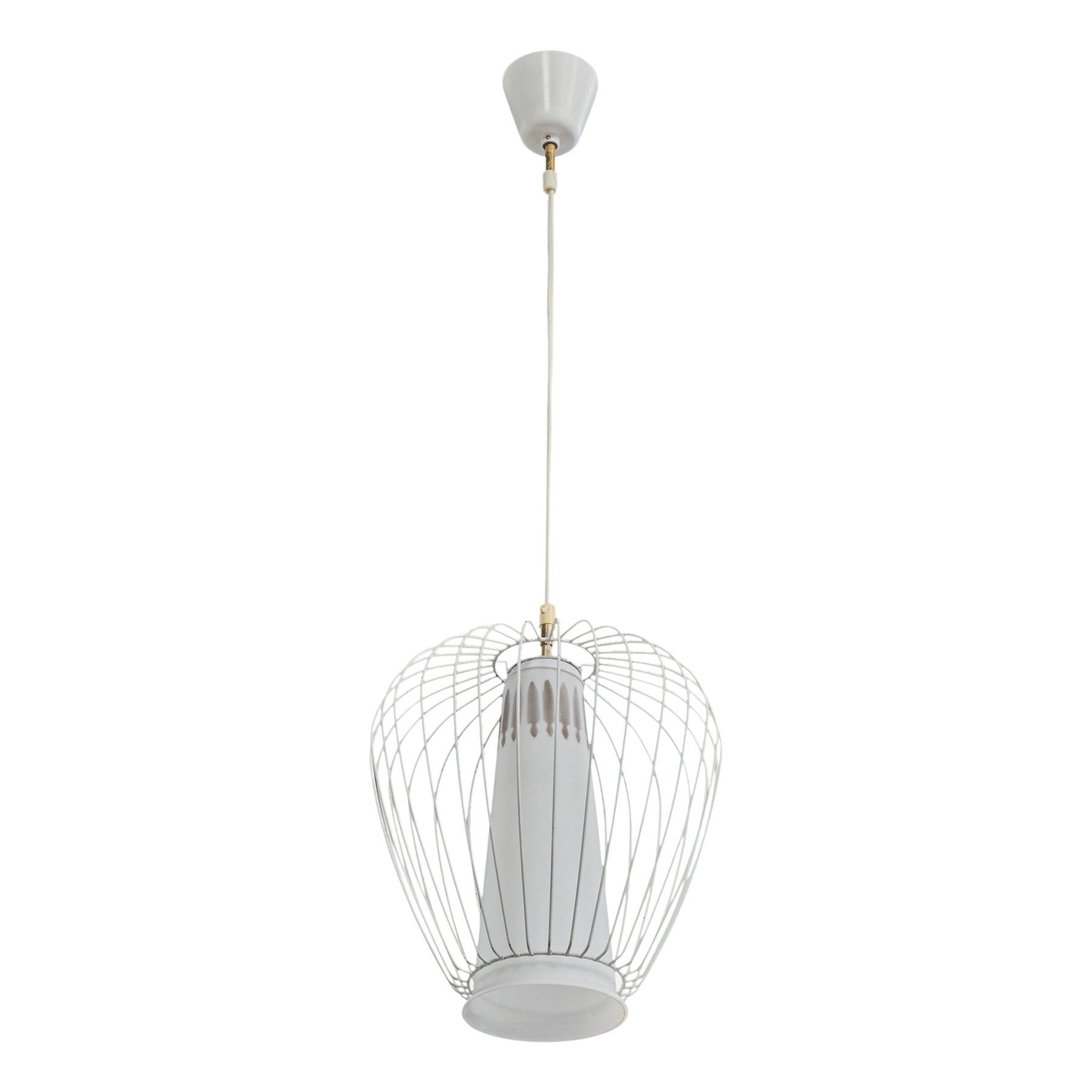 Design/One Light, métal, verre, Suède, années 1950
