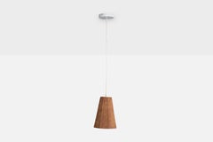 Swedish Designer, Pendant Light, Pine, Sweden, 1970s