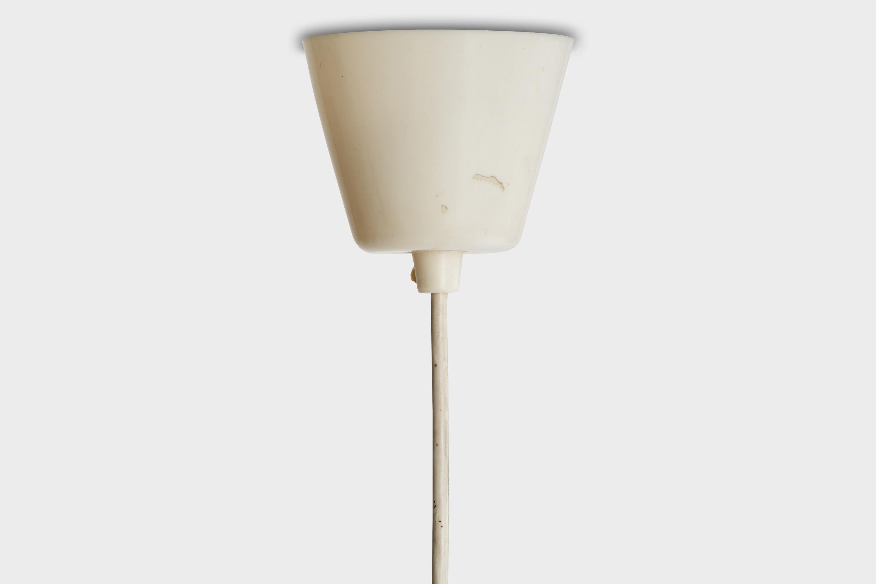 Designer svedese, lampada a sospensione, pino, Svezia, anni '70 in vendita 2