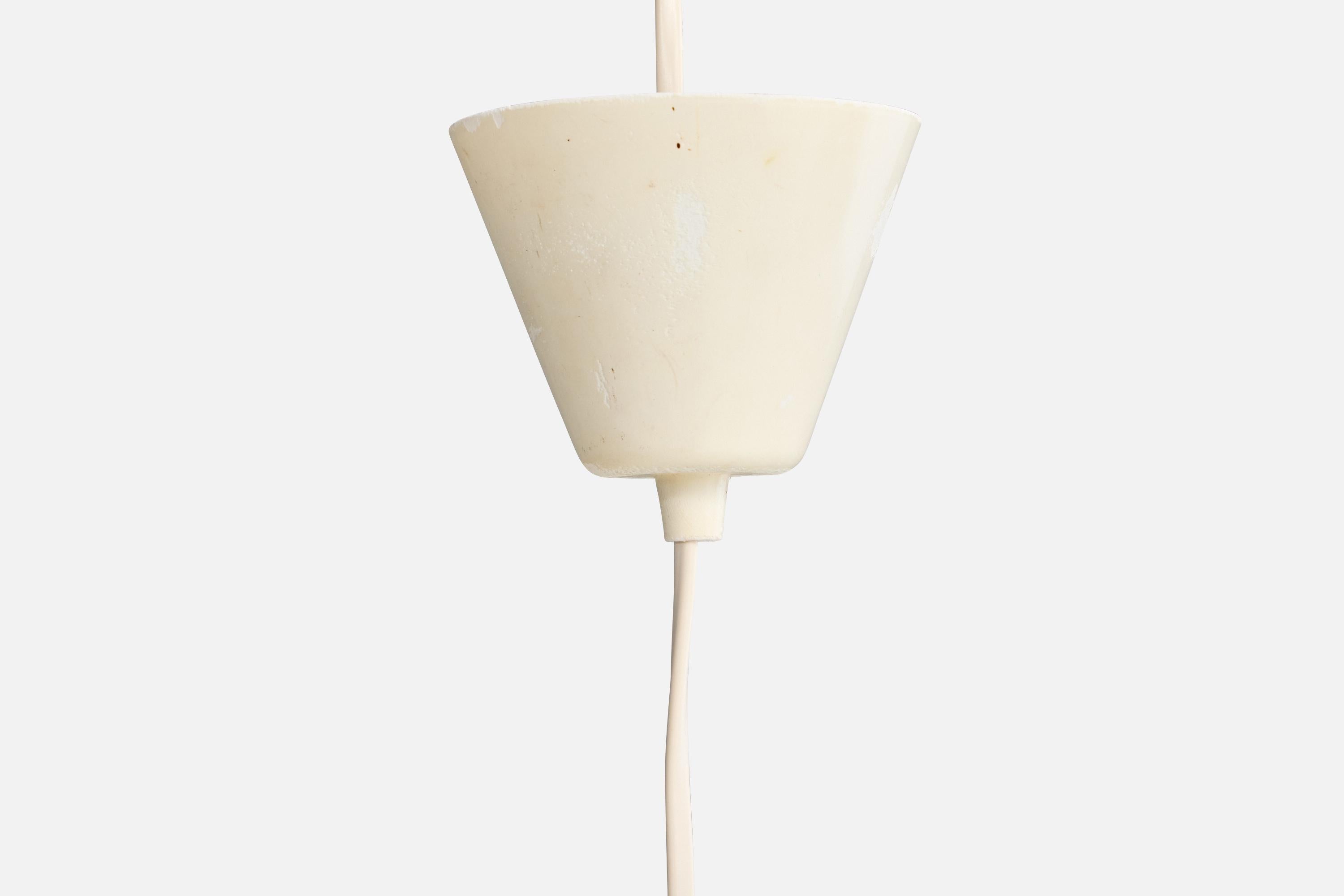 Swedish Designer, Pendant Light, Pine, Sweden, 1970s en vente 3