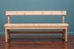 Swedish Designer Pine Bench, 1970's