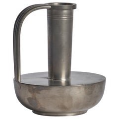 Swedish Designer, Pitcher, Pewter, Sweden, 1930s