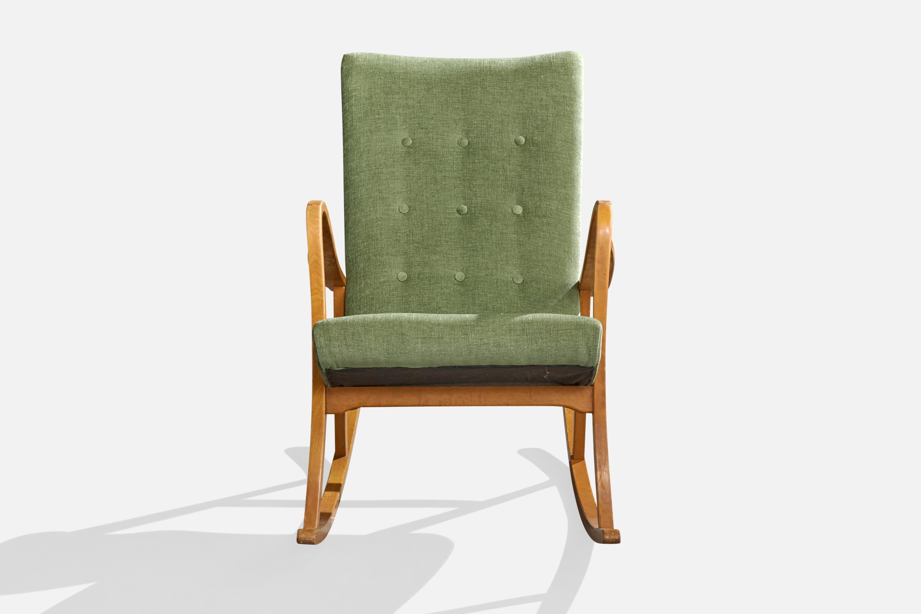 1940s Rocking Chairs - 36 For Sale at 1stDibs | 1940s upholstered ...