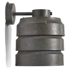 Diseñador sueco, aplique, metal, Suecia, años 50