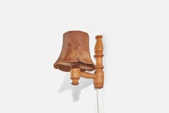 Crateur sudois, appliques, pin, Sude, annes 1970