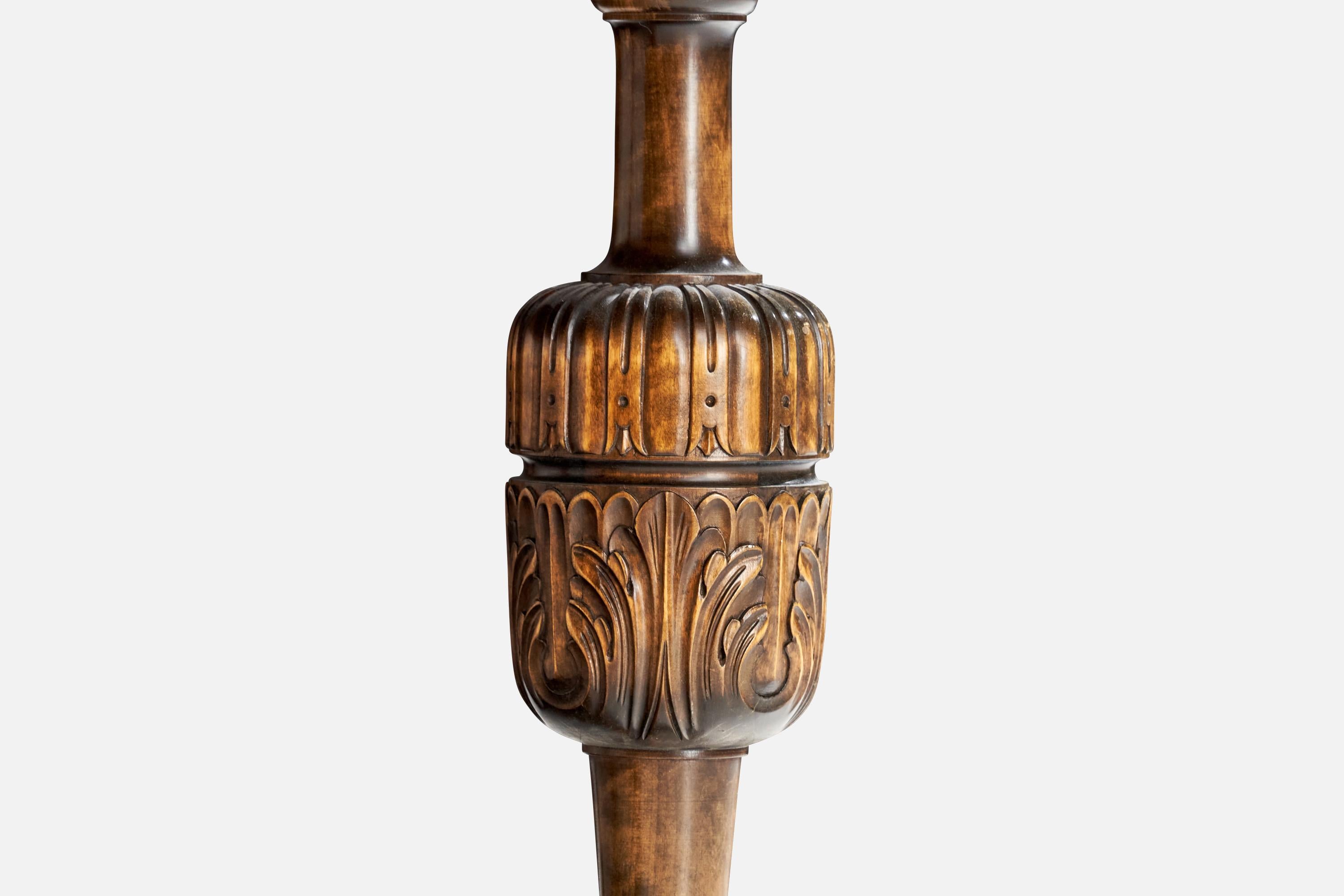 Schwedischer Designer, Beistelltisch, Birke, Schweden, 1930er Jahre im Angebot 6