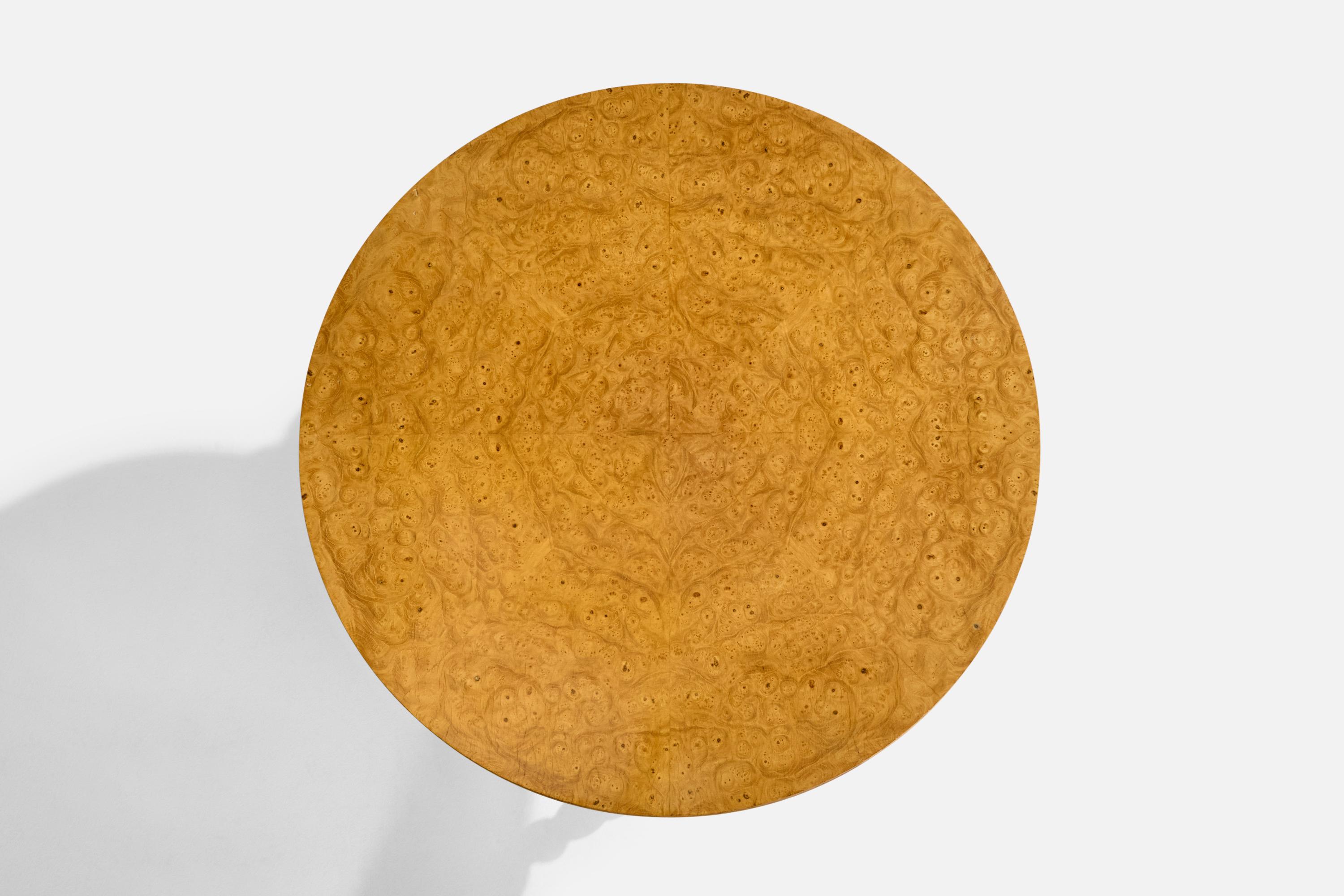 Swedish Designer, Side Table, Birch, Sweden, 1930s For Sale 6