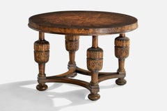 Schwedischer Designer, Beistelltisch, Birke, Schweden, 1930er Jahre
