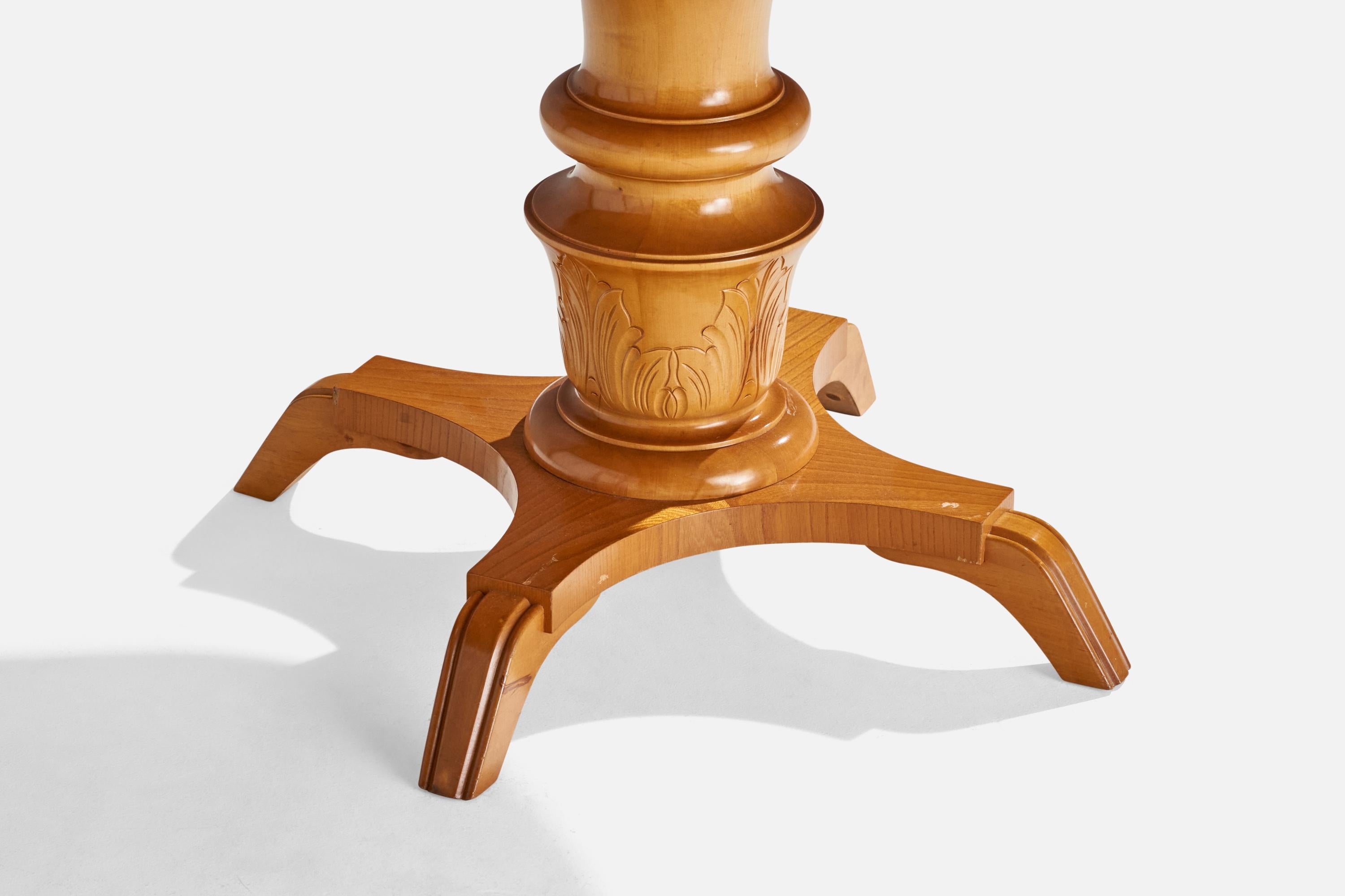 Schwedischer Designer, Beistelltisch, Birke, Schweden, 1930er Jahre im Angebot 1