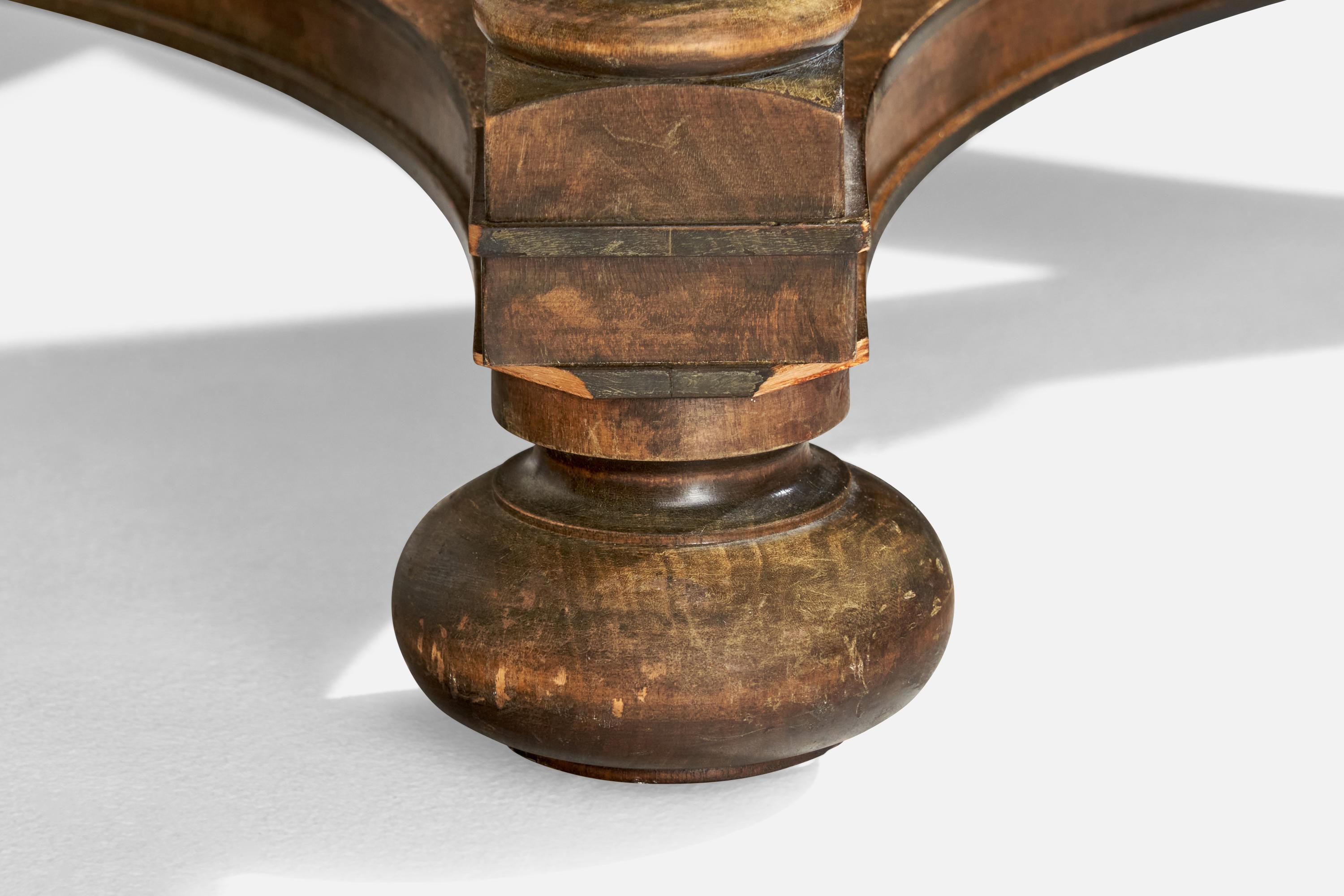 Schwedischer Designer, Beistelltisch, Birke, Schweden, 1930er Jahre im Angebot 3