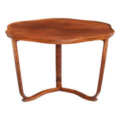 Schwedischer Designer, Beistelltisch, Birke, Schweden, 1930er Jahre