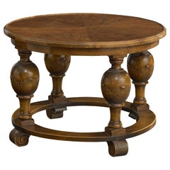 Swedish Designer, Side Table, Birch, Sweden, 1930s