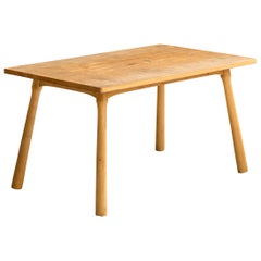 Swedish Designer, Side Table, Birch, Sweden, 1940s