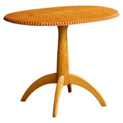 Swedish Designer, Side Table, Birch, Sweden, 1940s